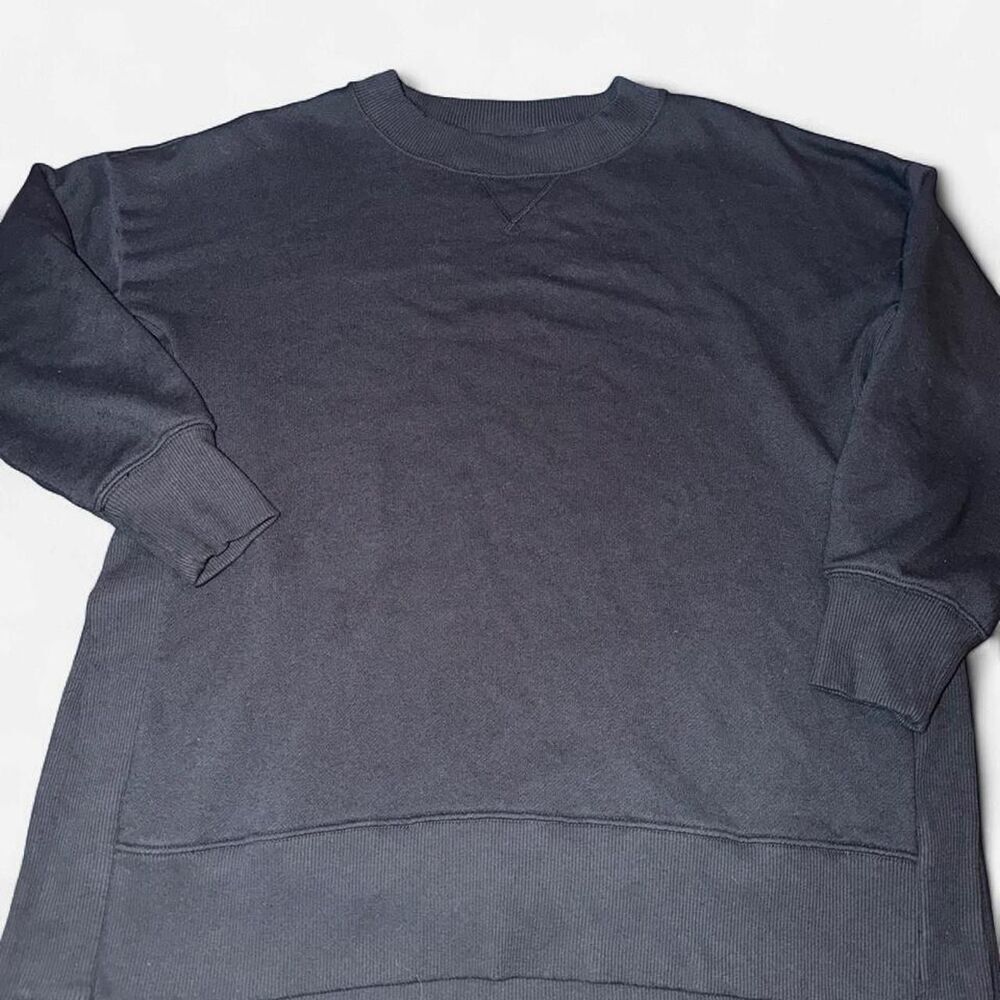 Aerie Women's Black and Navy Sweatshirt